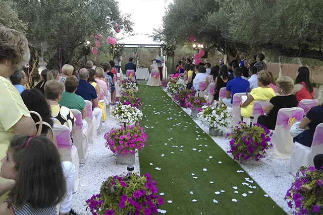Ceremonia civil en Salones Idúbeda