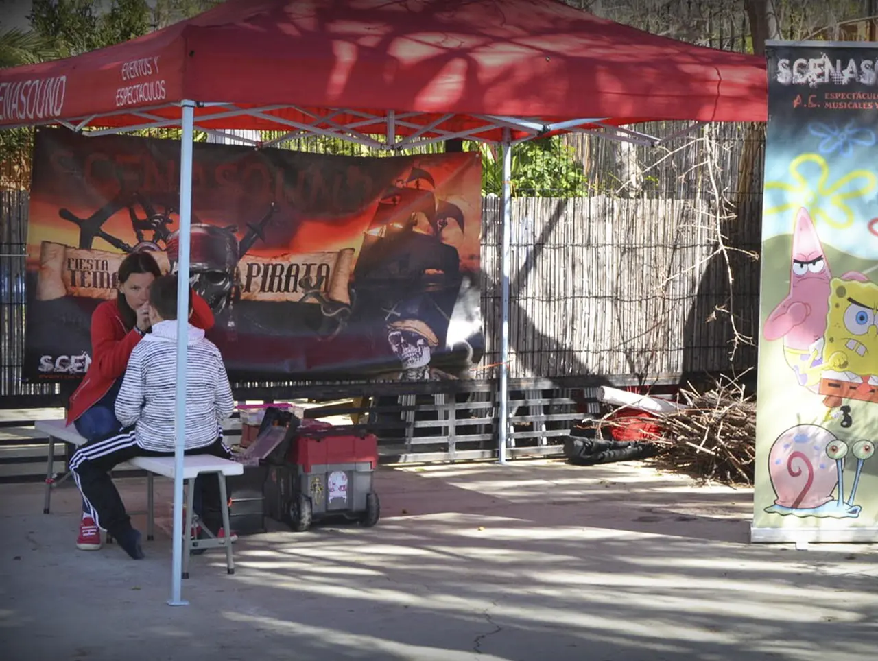Zona infantil para comuniones