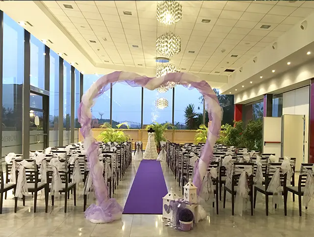 Hall acristalado